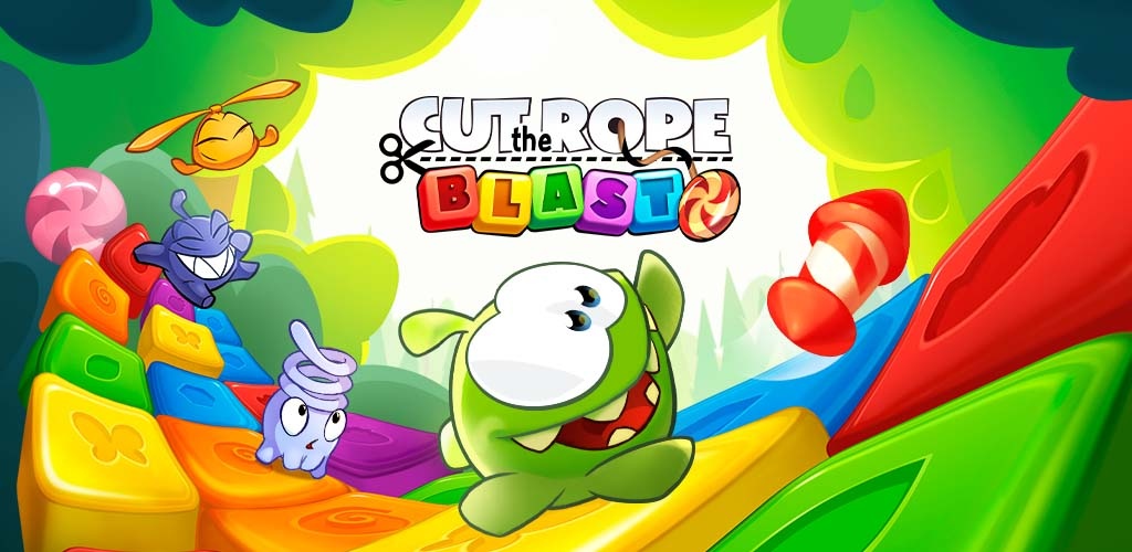 人气益智游戏《割绳子》系列新作《Cut the Rope:Blast》全球 Google Play 正式登场