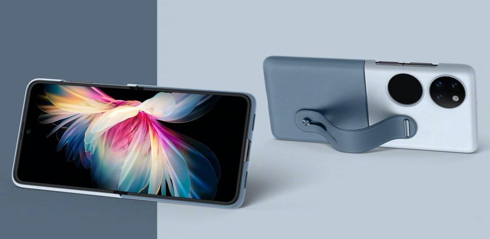 华为 P50 Pocket 萤幕可凹折手机正式发表 同步推出售价 1699 人民币起的华为智慧眼镜