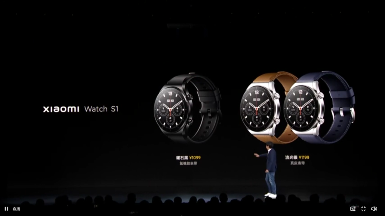 为商务人士打造！Xiaomi Watch S1正式发布！蓝宝石玻璃镜面+12天续航+蓝牙通话，售约1099起！
