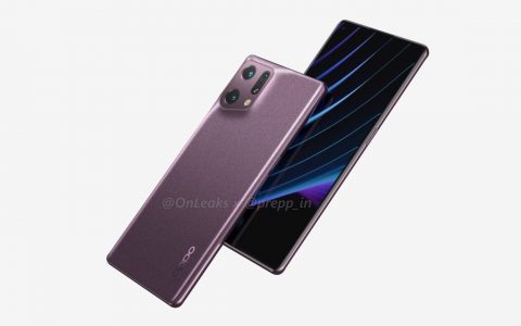 OPPO Find X5 高清渲染图来了！梯形后置摄像模组+喷砂质感后盖，明年3月登场？