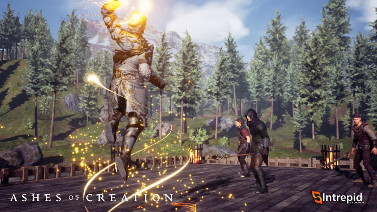 《Ashes of Creation》宣布采用 UE5 引擎开发！ 单一画面最多 1，300 人多人数同时呈现