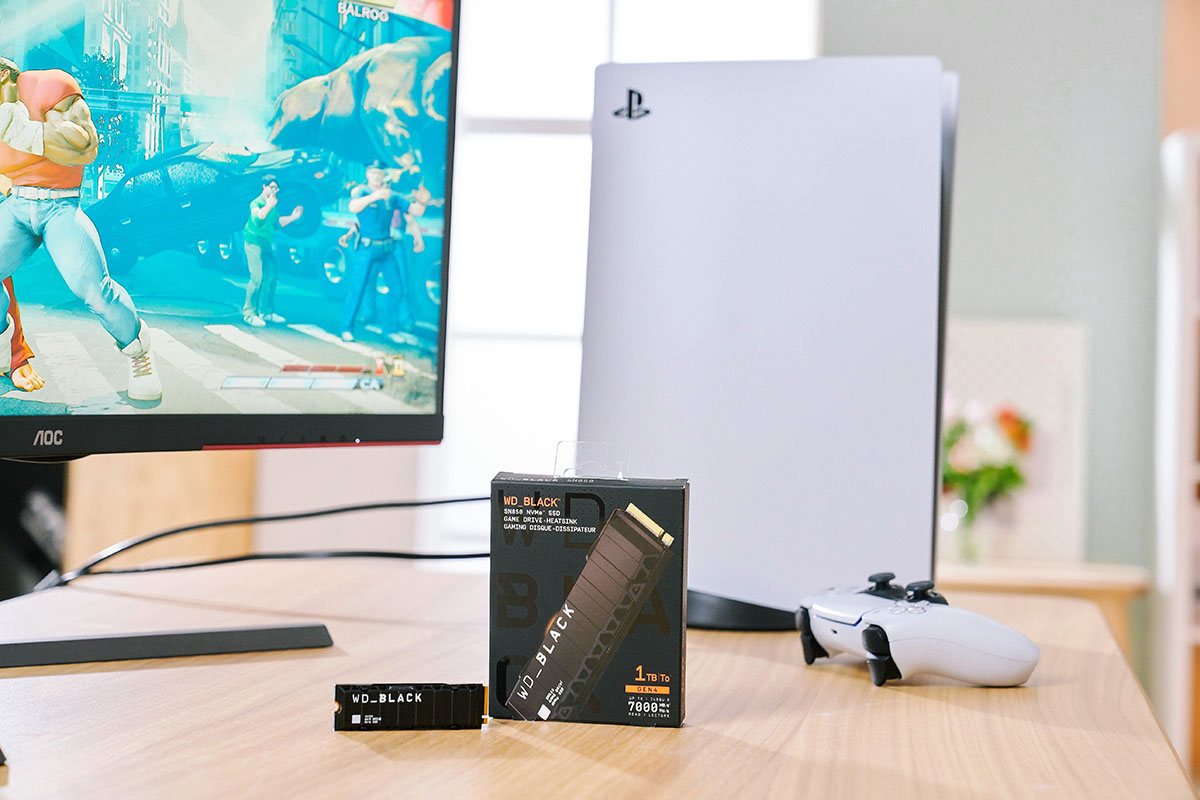 WD_BLACK SN850 NVMe SSD 散热片版本评测：卓越效能带来最顶级的游戏体验