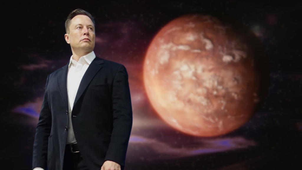 Elon Musk再发话：最快5年送人类上火星！预计将带领100万人登陆火星！