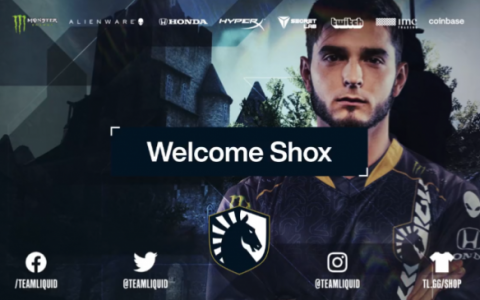Team Liquid 签下 Shox