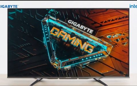 GIGABYTE 推出S55U智能电竞TV， 4K， 120Hz， HDMI 2.1，QD