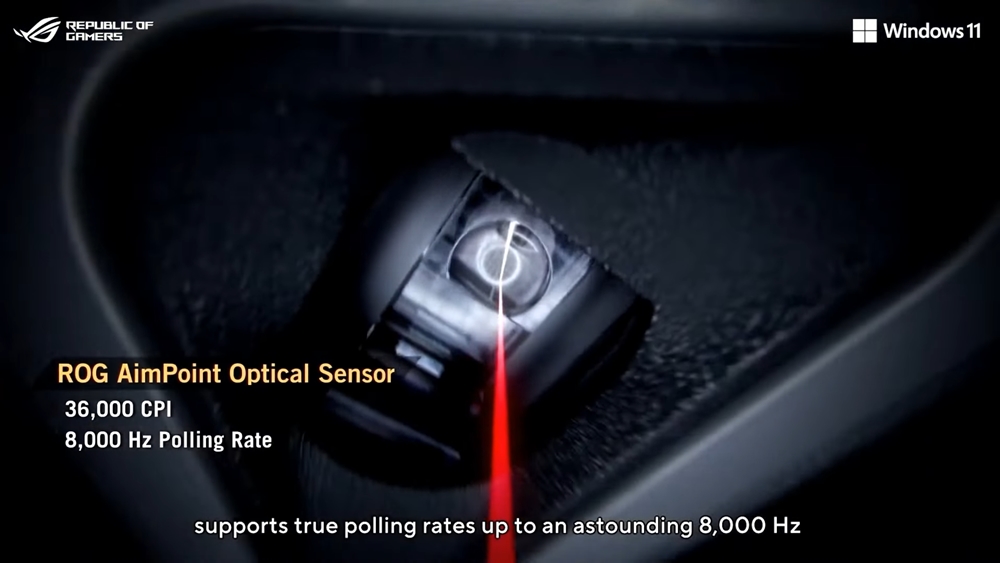 ROG 全新键鼠均搭载 8000 Hz Polling Rate，全线预备、开始射击！