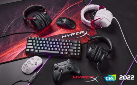 这些是 HyperX Q1 产品线的配件和外围设备