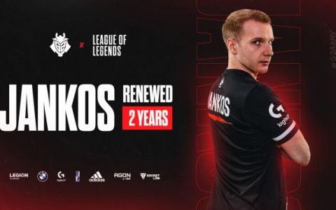 G2 跟 Jankos 再续两年约
