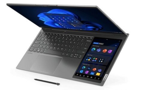 Lenovo 发布 ThinkBook Plus Gen 3 双屏幕笔电，8 寸第二屏幕支持手写触控