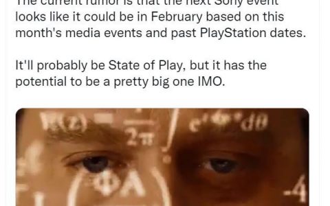 传SONY将在2月举办一场PS5发布会