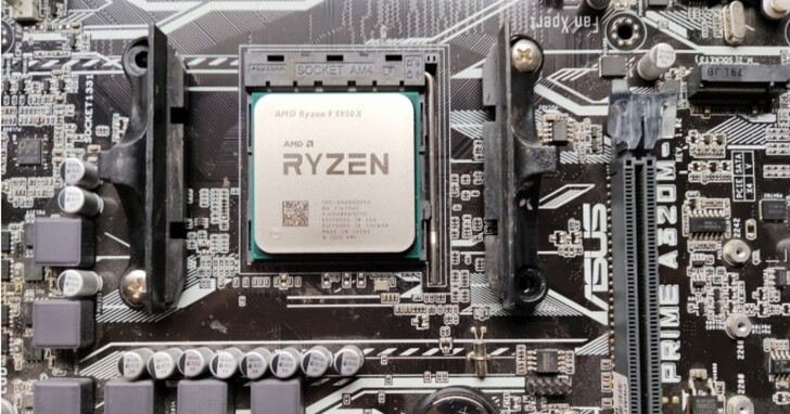 国外网友成功在旧的A320入门主板上，装上Ryzen R9-5950X旗舰处理器并执行成功