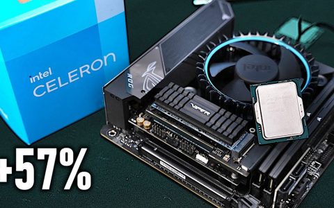 不只是i5，国外大神连入门处理器Intel Celeron G6900都超到5.3GHz，效能提升57%