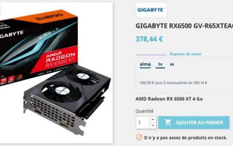 自制卡 RX 6500 XT 价格可能高于 $199 美元「非常多」