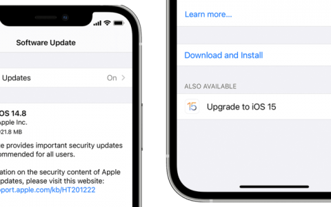 iOS 15已占7成，苹果催iOS 14用户尽速升级 