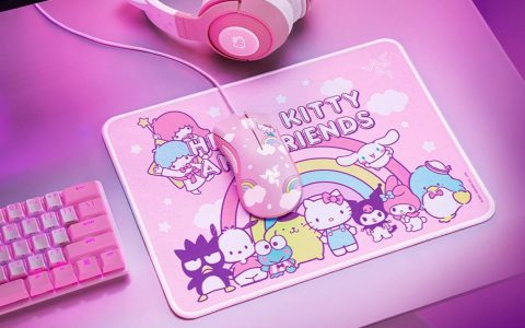 雷蛇推出Hello Kitty电脑周边 猛男们来一套 
