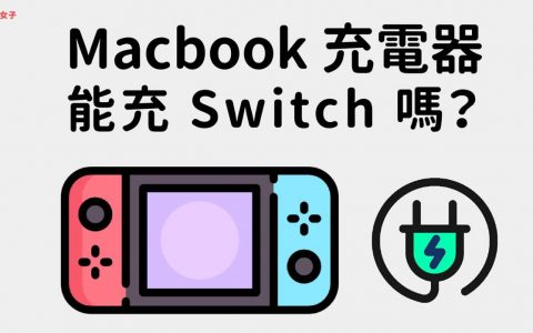 Macbook 充电器可以充 Switch 吗？ 可以，但不建议这样做