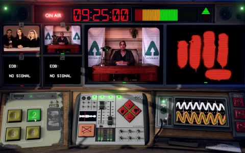 电视台导播模拟游戏《Not For Broadcast》Steam 正式发售，内含节目影片总长创世界纪录