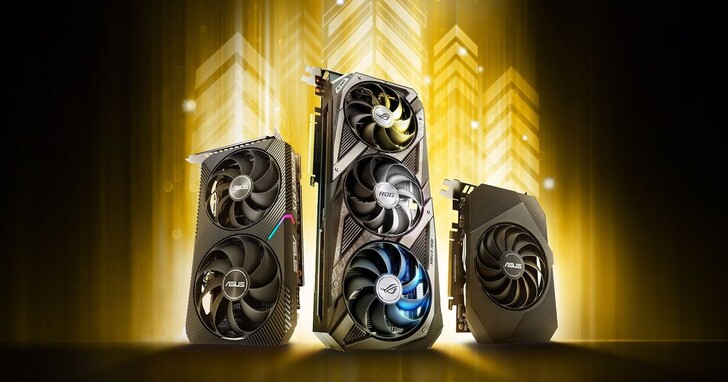 华硕全新GeForce RTX 3050显卡、电竞战备齐发