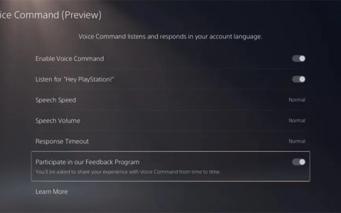 PS5 将更新带来Hey PlayStation 语音助理功能 