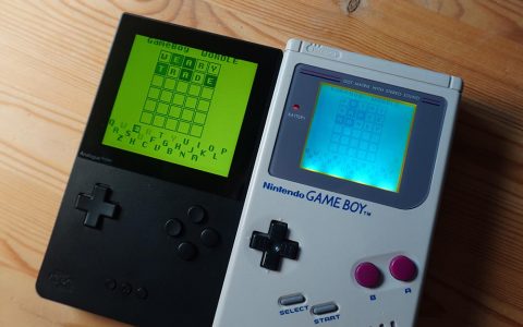 国外玩家把 Wordle 搬到 Game Boy，还发布 ROM、网页版让大家免费体验 