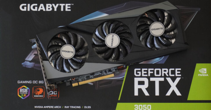 RTX功能下放50系列! NVIDIA GeForce RTX 3050性能实测