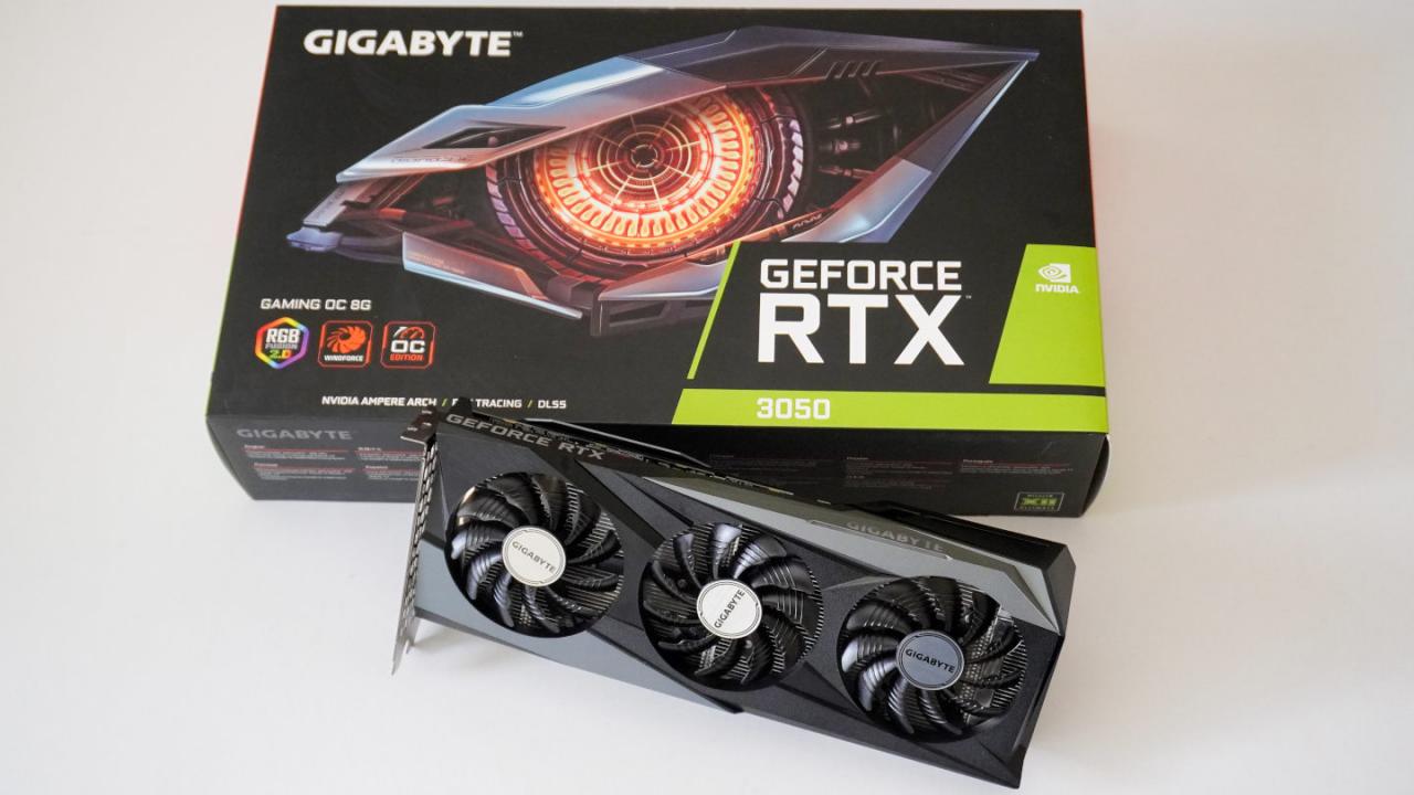 这次进行测试的样品为GIGABYTE GeForce RTX 3050 GAMING OC 8G,官方定价为11,090元,提供3+2年保固(含登录保修延长)。