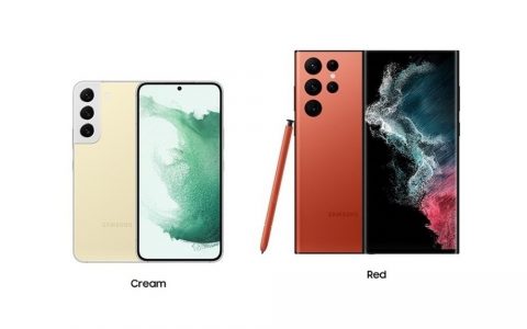 三星 Galaxy S22 系列在美国官网提供限定配色 Galaxy S22 Ultra 也会额外提供三款线上专属配色款式 