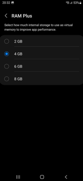 预装One UI 4.1：三星Galaxy S22系列可选择虚拟内存大小 