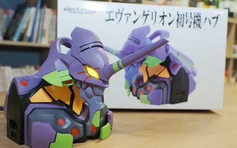 electroys 福音战士初号机 USB Hub 开箱，花 6，000 日币换来这样的涂装品质真的要有点信仰 