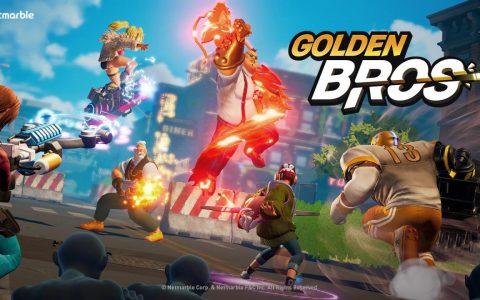 网石公开全新休闲射击游戏《Golden Bros》官方网站 