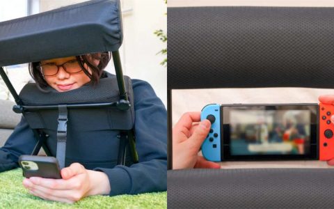 宅宅必备神器！日本厂商推出新奇椅子，可趴可躺可侧身，玩手游追剧吃零食样样行！