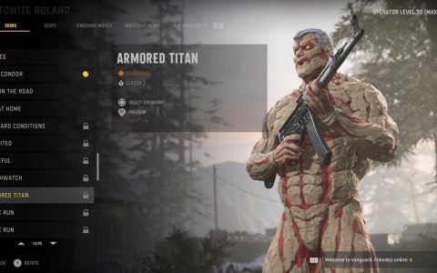 《Call of Duty：先锋》X《进击的巨人》竟然再出新造型 铠之巨人都来了