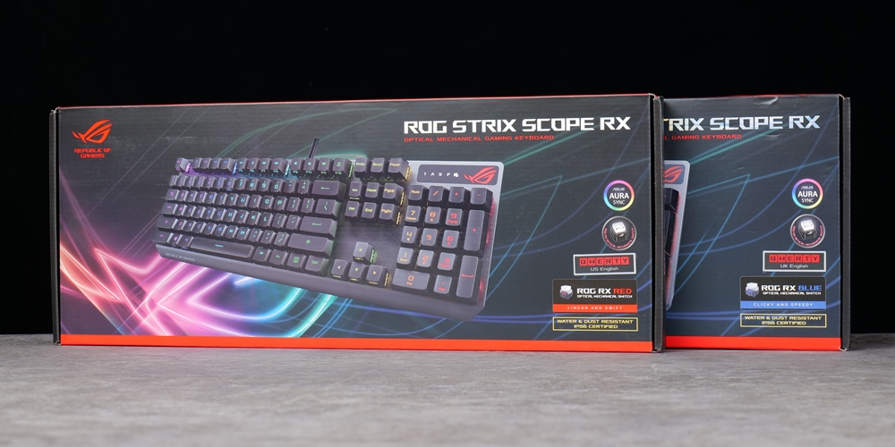 键盘轴体怎么选？ 传统最对味？ 自有轴创新有意思？ 一次测试ROG Strix Scope上的8种轴体 