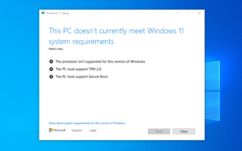 Microsoft怒了！条件不符强行升级至Windows 11？用户将收到警告+无法收到系统更新！ 