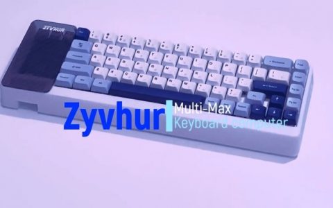 Raspberry Pi 400键盘也有土炮版，自己打造装有单板电脑的Multi-Max Keyboard Computer键盘 