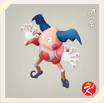 宝可梦传说 阿尔宙斯 #077 魔墙人偶