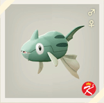 宝可梦传说 阿尔宙斯 #146鐵炮魚