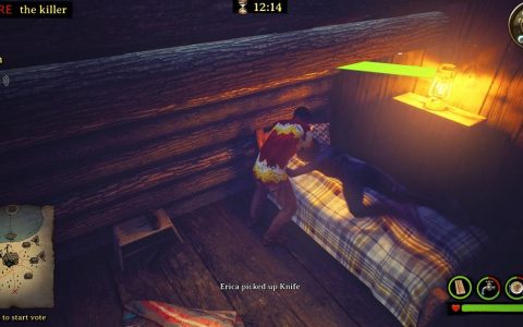 野外山区生存狼人杀游戏《Killer in the cabin》期限免费 