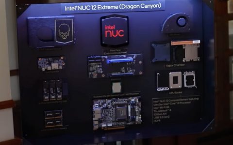 Intel代号 Dragon Canyon 的新款NUC 12 Extreme小型主机更多细节曝光 