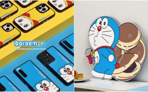 哆啦A梦迷必收！ DEVILCASE推出独家款式手机壳、造型时钟