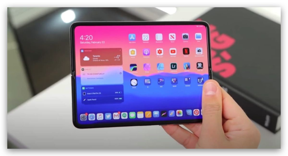 可折叠 iPhone MacBook