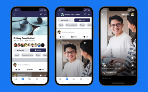 对标TikTok！Meta宣布在全球推出Facebook Reels短视频功能：新增视频剪辑工具和广告功能 