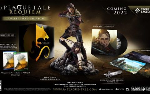 《瘟疫传说：安魂曲》公布实体典藏版详情，现已接受预购
