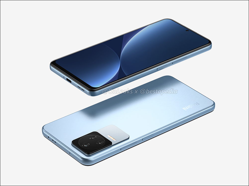Redmi K50 Pro 、K50 外观渲染图曝光！ 传闻3月有多款Redmi K50系列新机即将发表(红米k50 pro外观图)