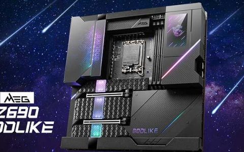 微星旗舰主板 MEG Z690 GODLIKE 龙神套组限量推出！