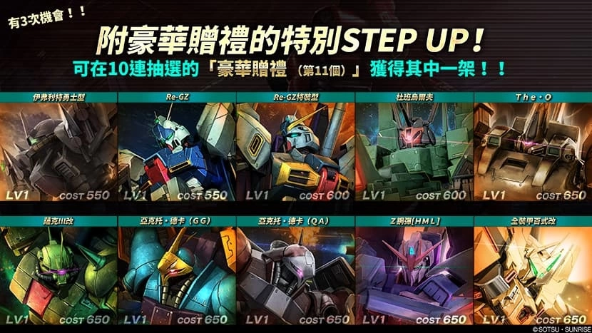 《机动战士钢弹 激战任务 2》突破400万下载! 举办感谢活动回馈玩家