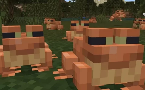 设计失误导致《Minecraft》最凶残物种诞生，1.19 版青蛙连山羊都大口吞下 