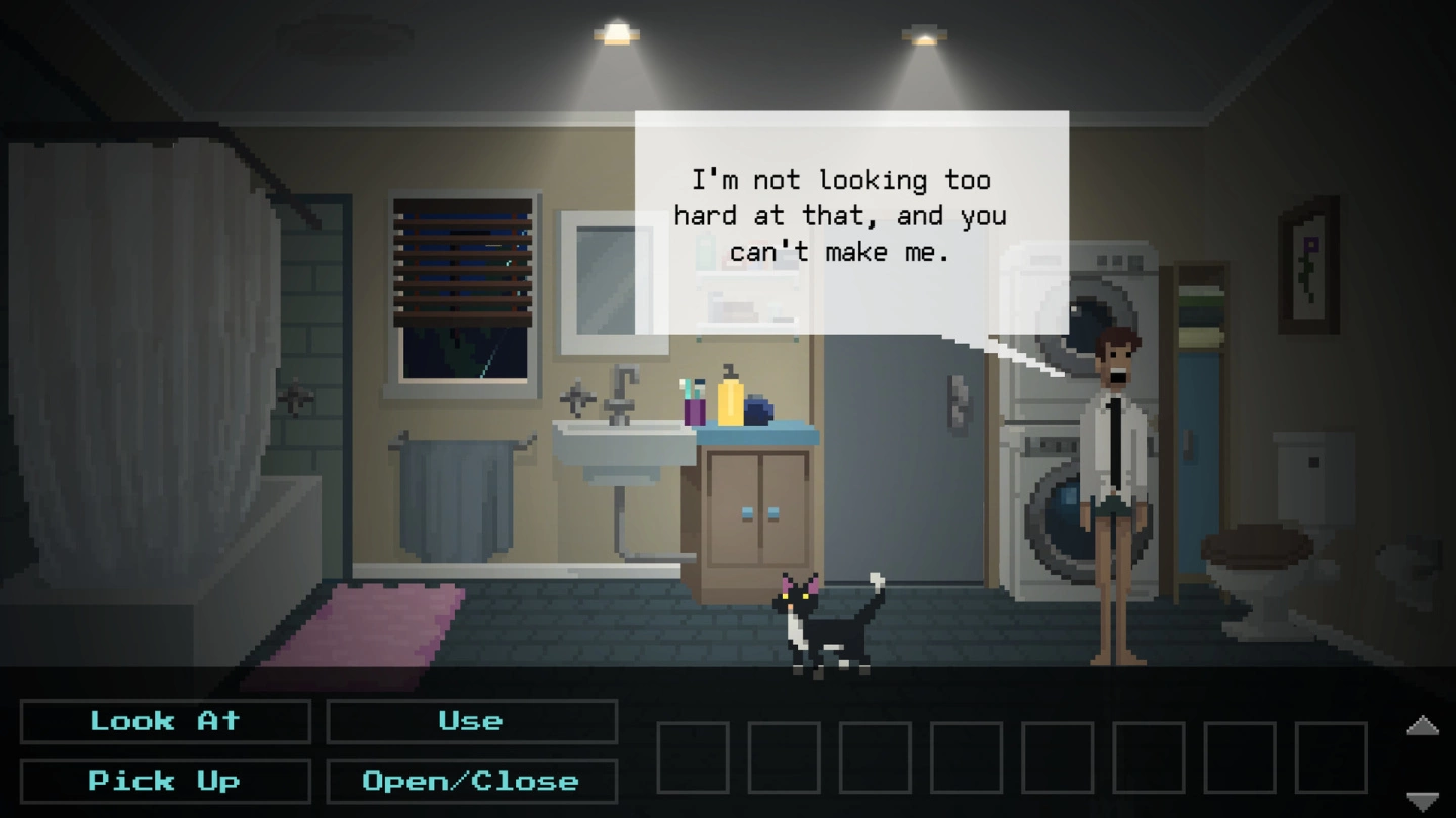 短篇文字冒险新作《Pants Quest》发售日公开，找出消失的裤子拯救上班危机！ 