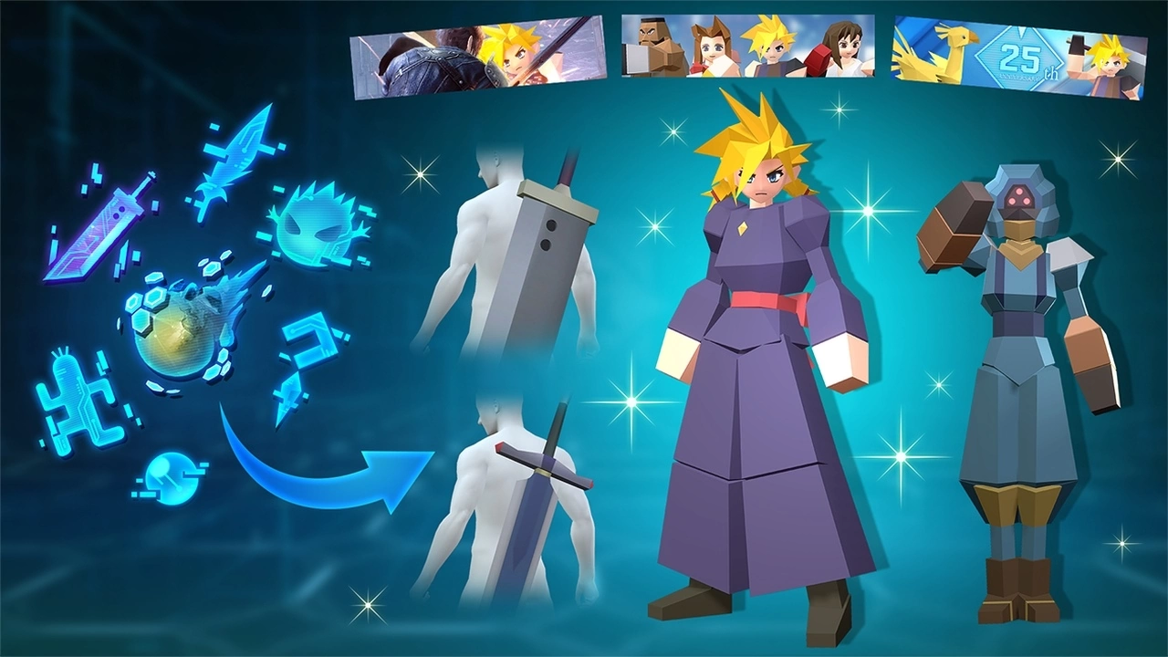 《FFVII THE FIRST SOLDIER》于游戏中召开「FFVII 25周年纪念合作」活动、「高级神罗补给包（FF7）壹」登场！