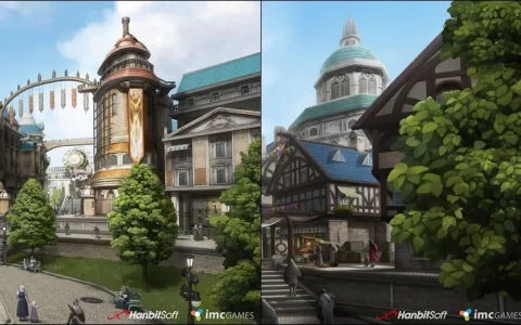 《GE王者之剑M》公开登场区域立普图卫主视觉美术，重回最初的新大陆开拓感动 